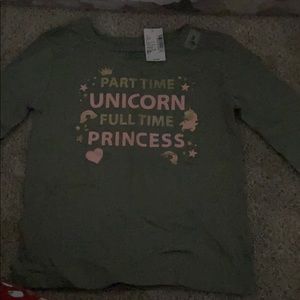 Long sleeve children shirt